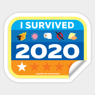 I survived 2020 Sticker